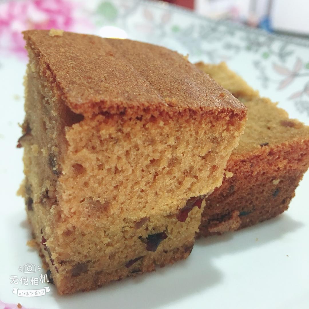 红枣蛋糕（浓郁红枣香，无泡打粉）