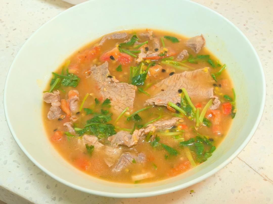 百香果酸汤牛肉
