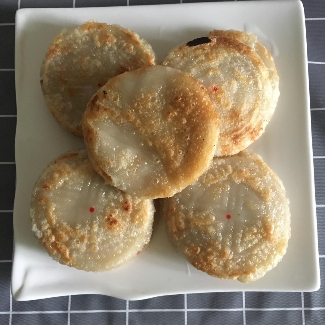 煎糍粑