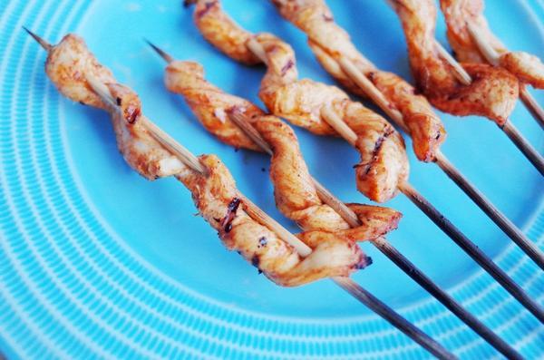 [味之道]的“香烤鸡肉串”