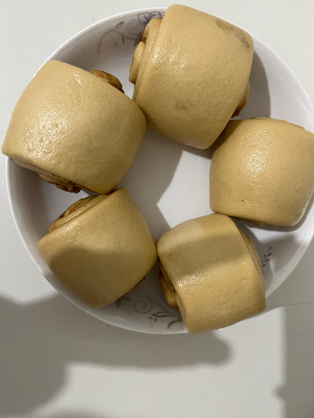 有着面包口感的红糖馒头（一次发酵）