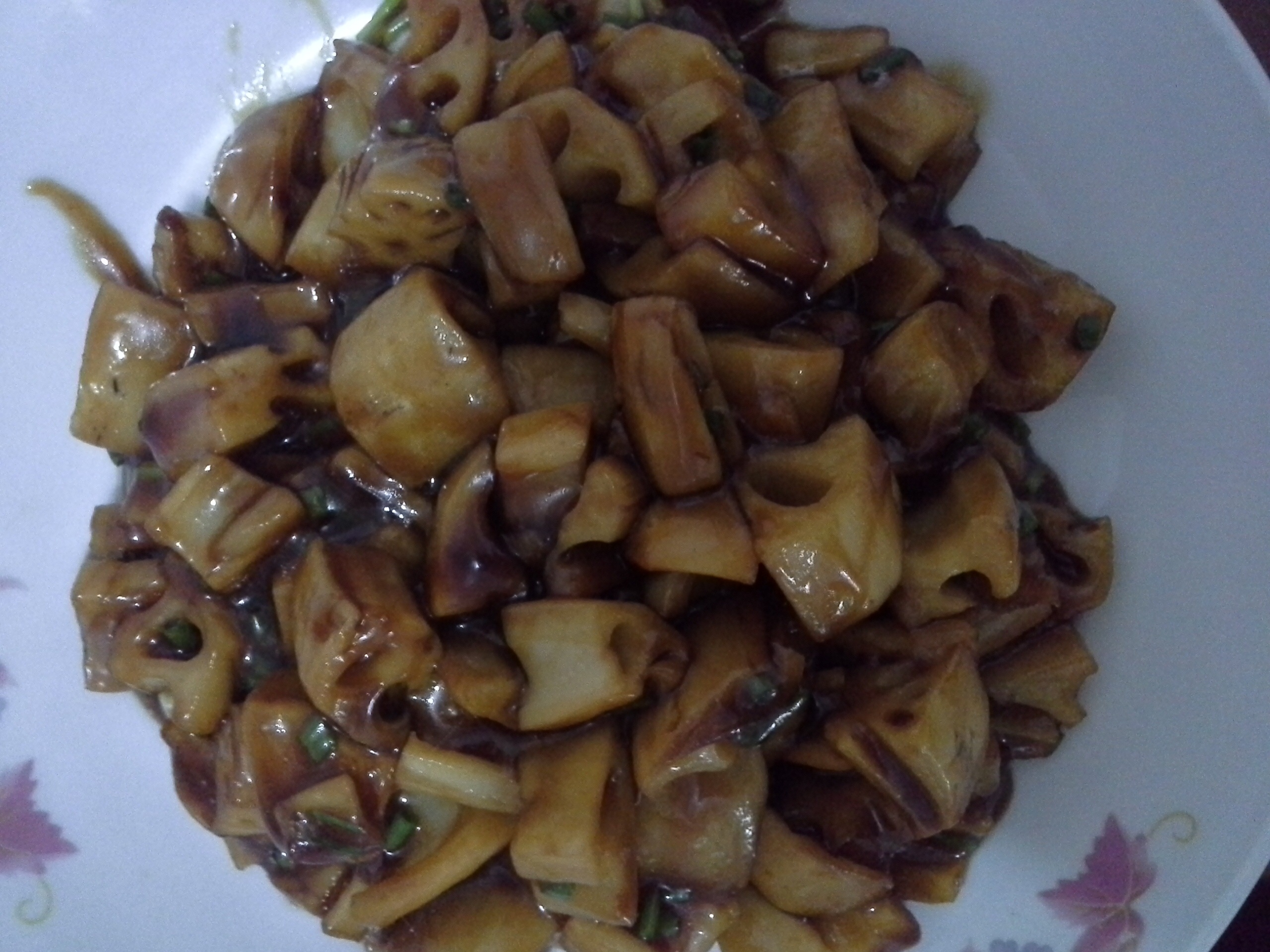 酸甜的开胃菜-  糖醋藕丁