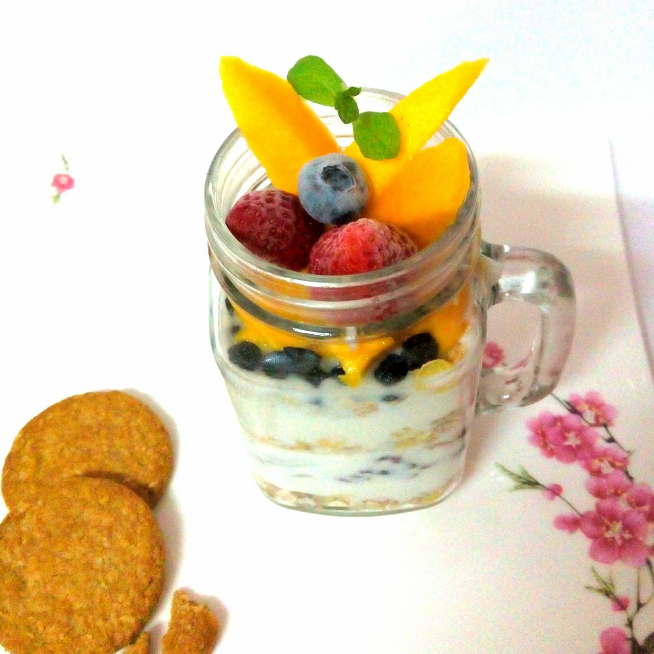 隔夜酸奶杯—可以媲美提拉米苏的美味