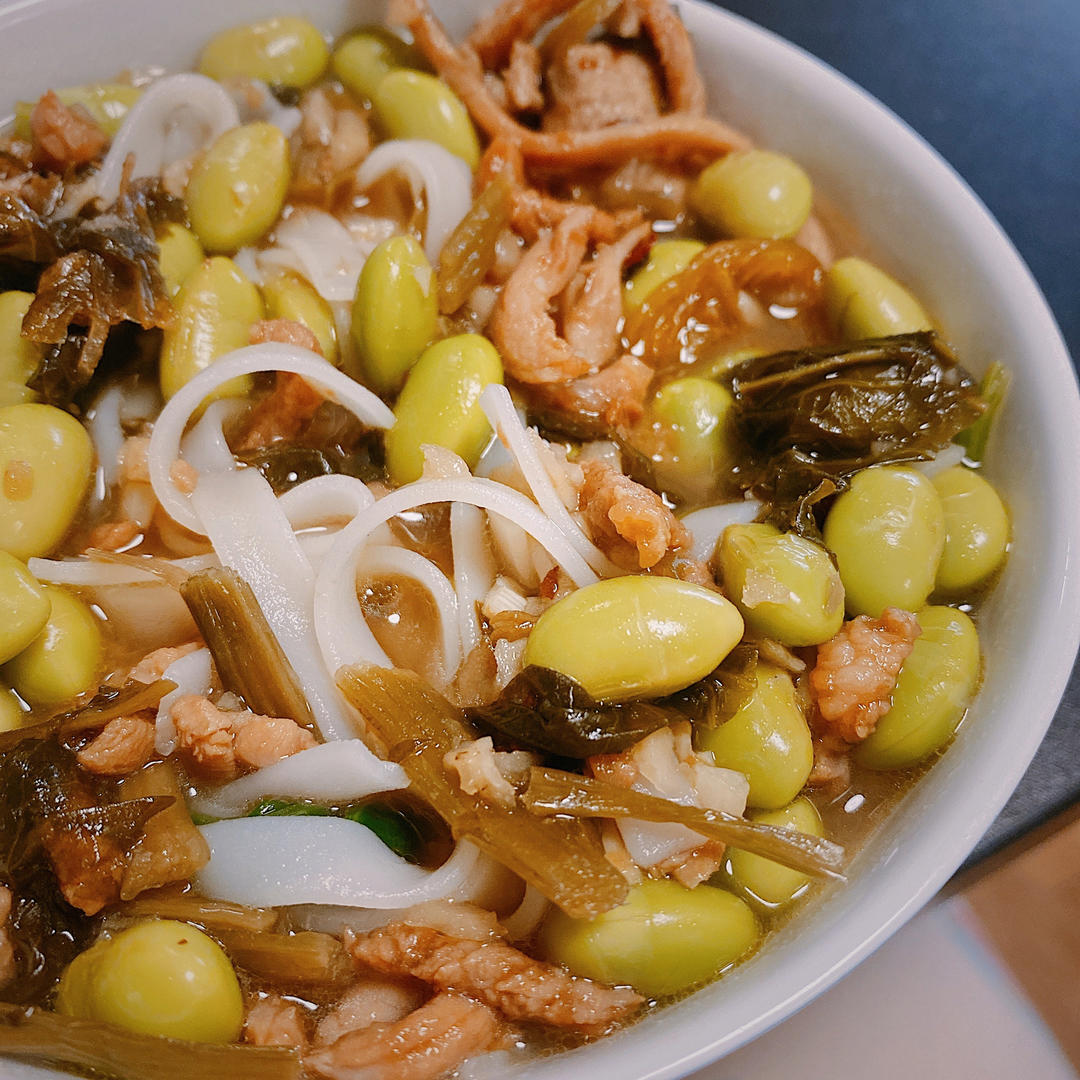 雪菜肉丝面