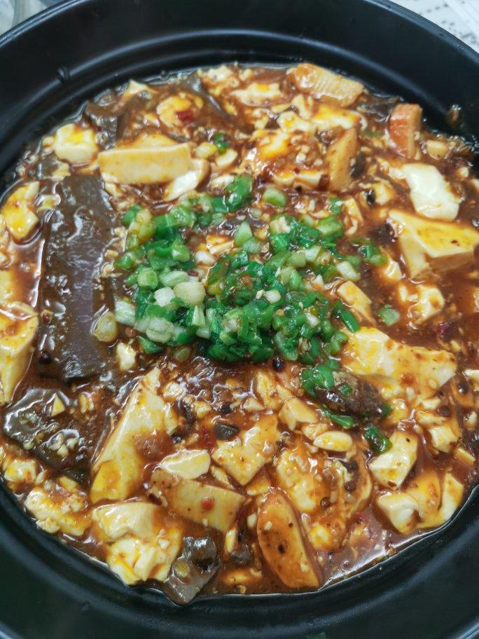 好吃的麻辣豆豉鸭血豆腐煲❤️👉