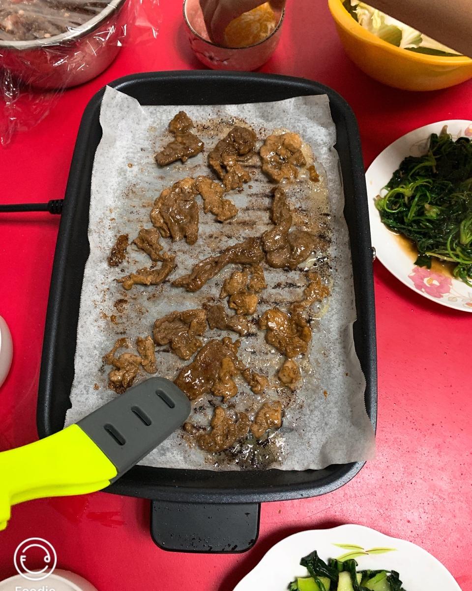 电饼铛韩国烤肉➕烤肉拌饭➕卷饼