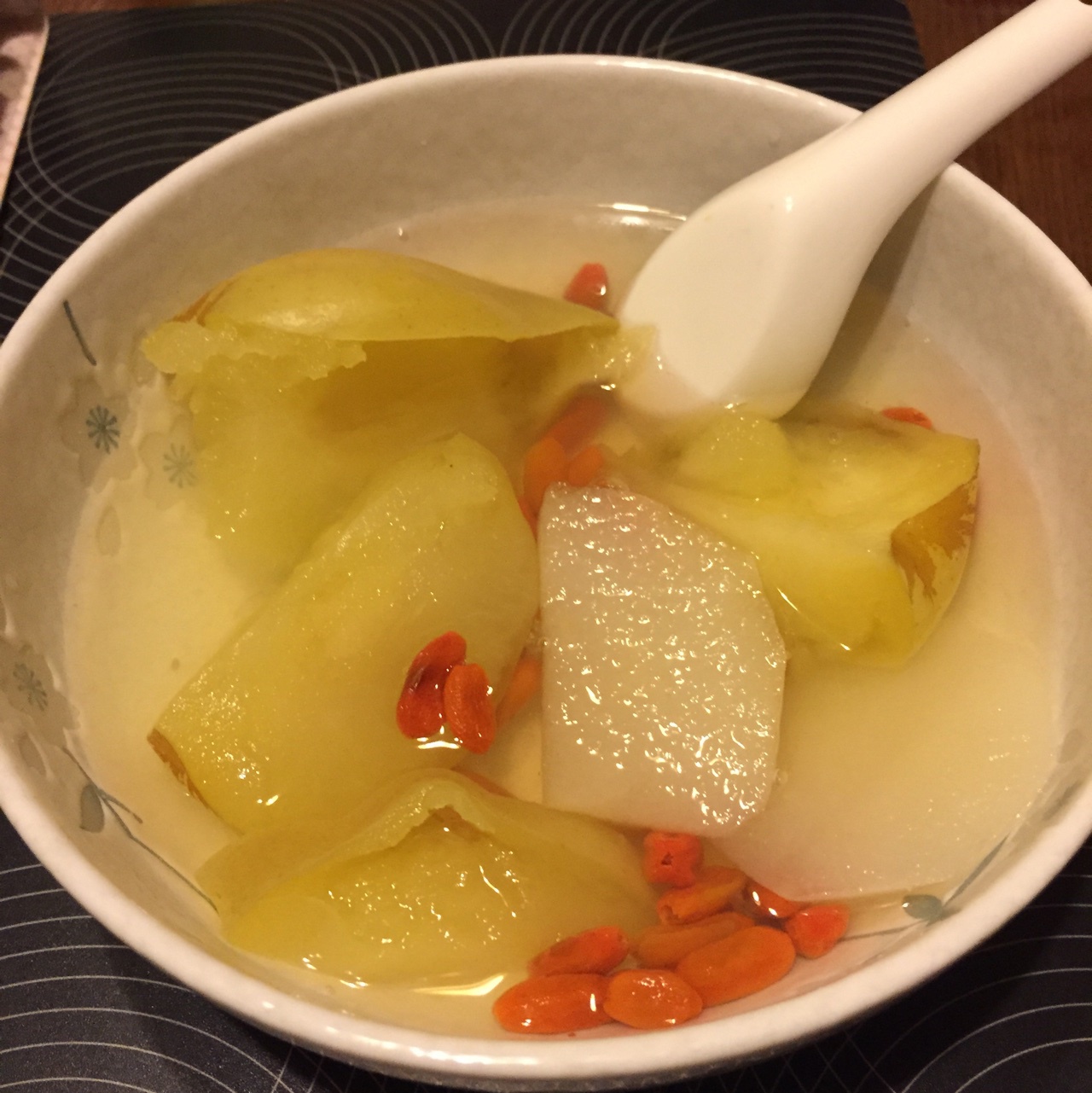 暖心苹果梨橘甜汤