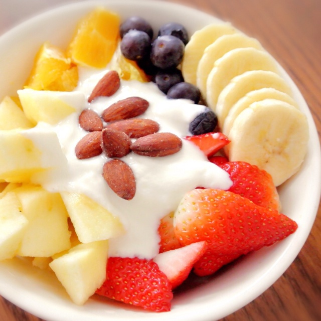 酸奶水果沙拉