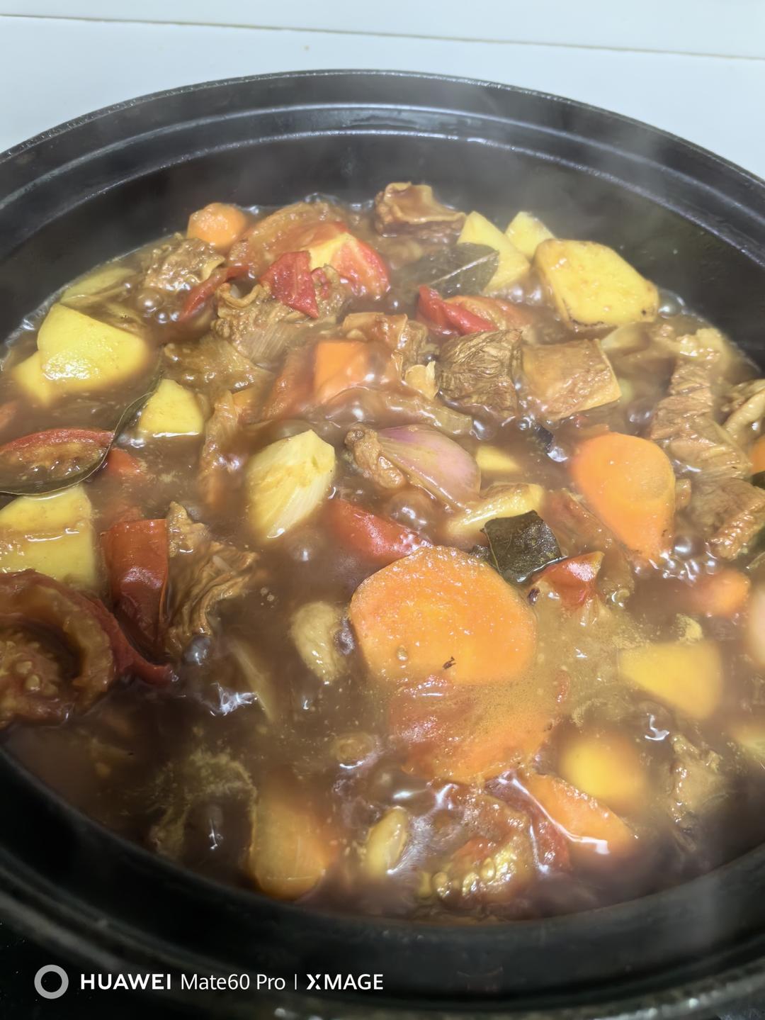 番茄土豆炖牛腩