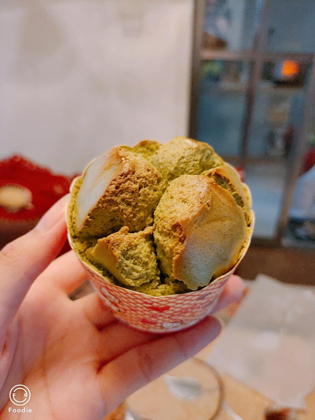 🍰抹茶戚风🍰日本烘焙老师传授的几个细节要点（17cm空中模）