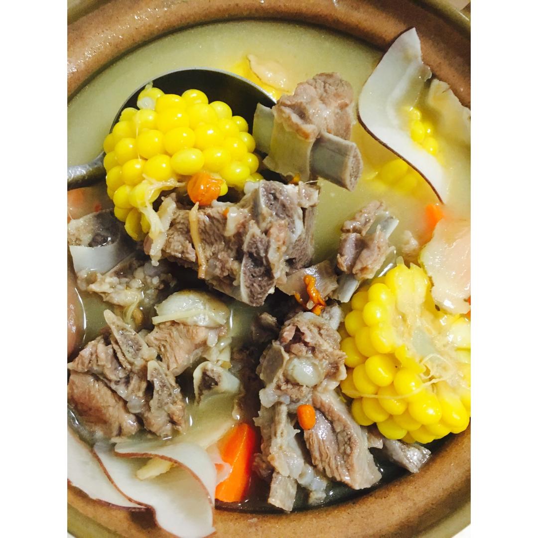 清补凉滋补羊肉煲