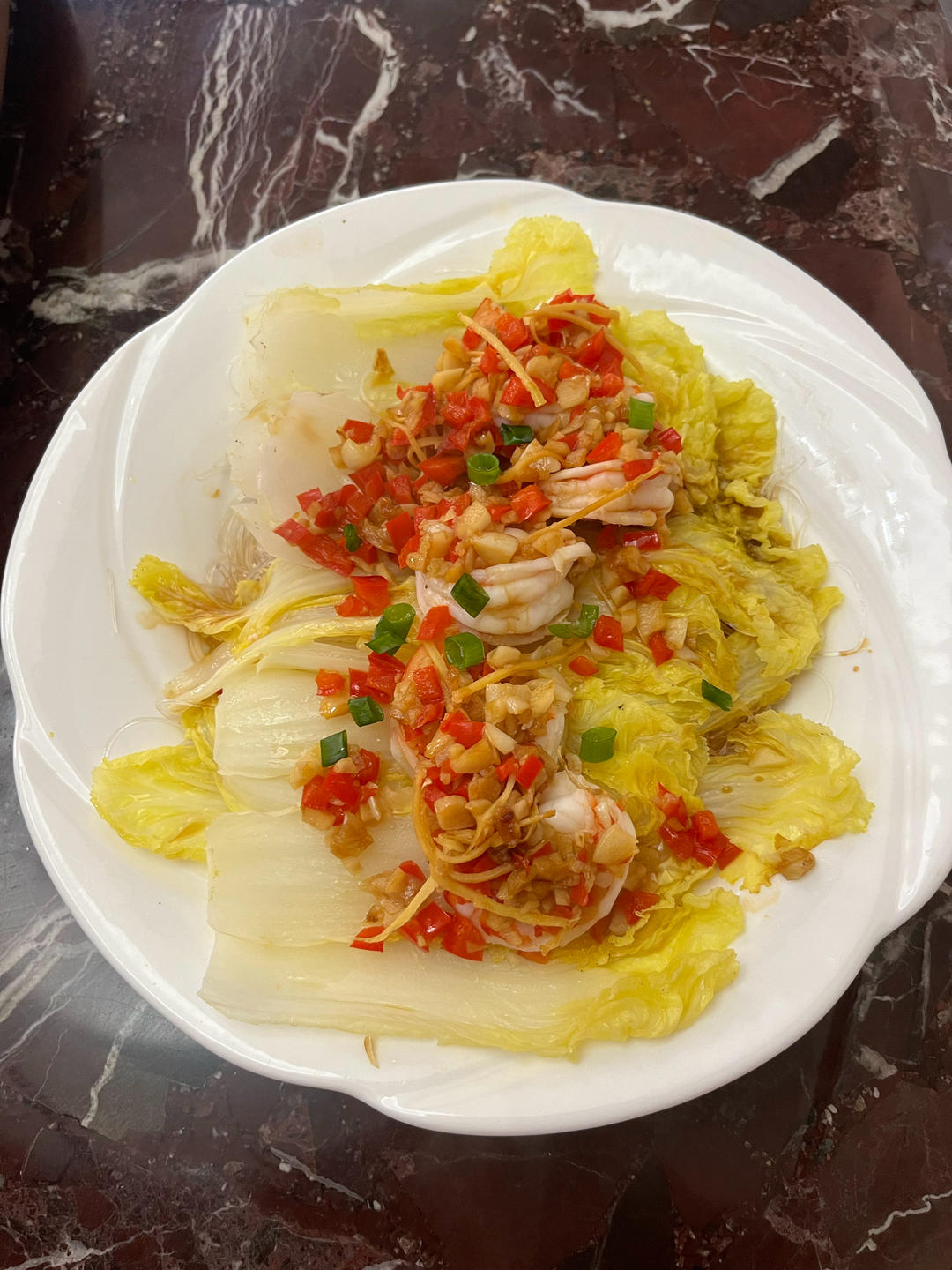 蒜蓉粉丝蒸娃娃菜