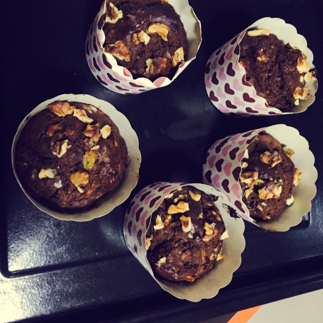 马芬 纸杯蛋糕cupcake香蕉松糕