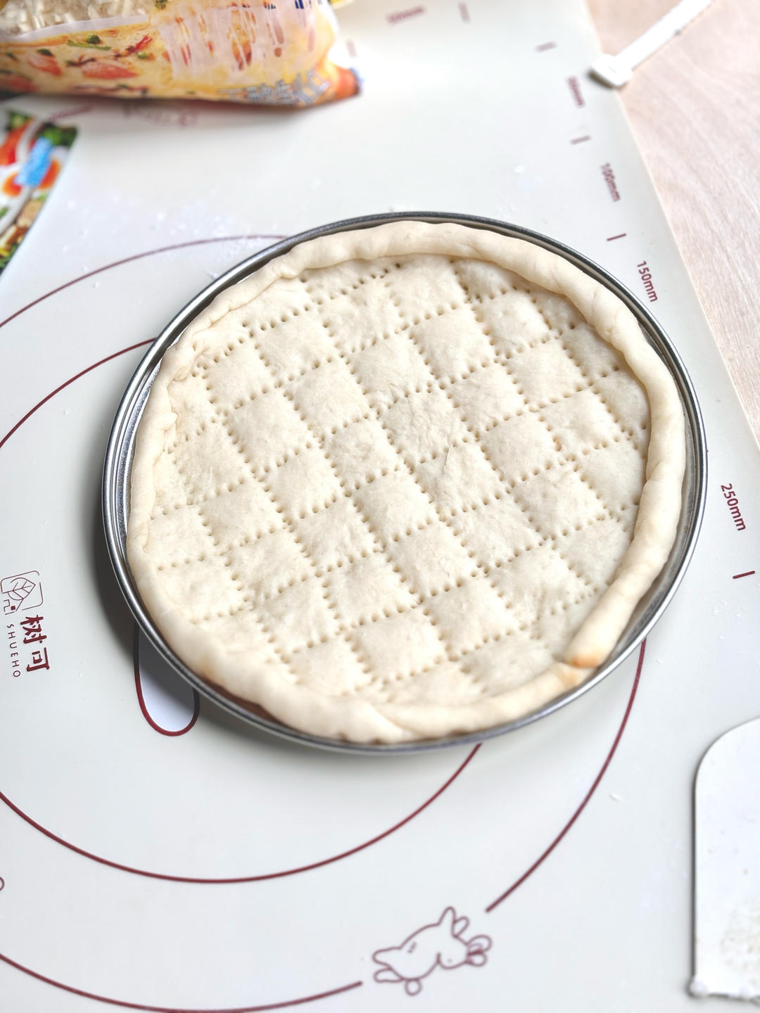 8寸披萨饼皮做法（🉑️厚🉑️薄，🉑️脆🉑️软）4张