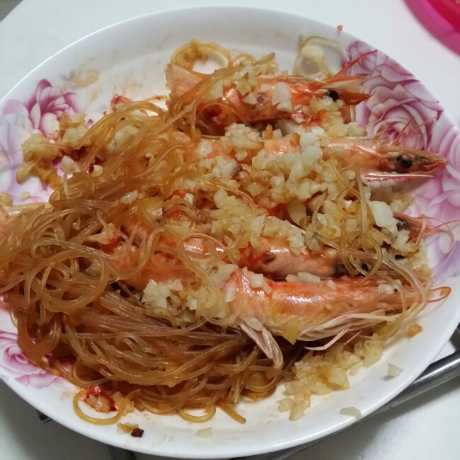 蒜蓉粉丝蒸大虾