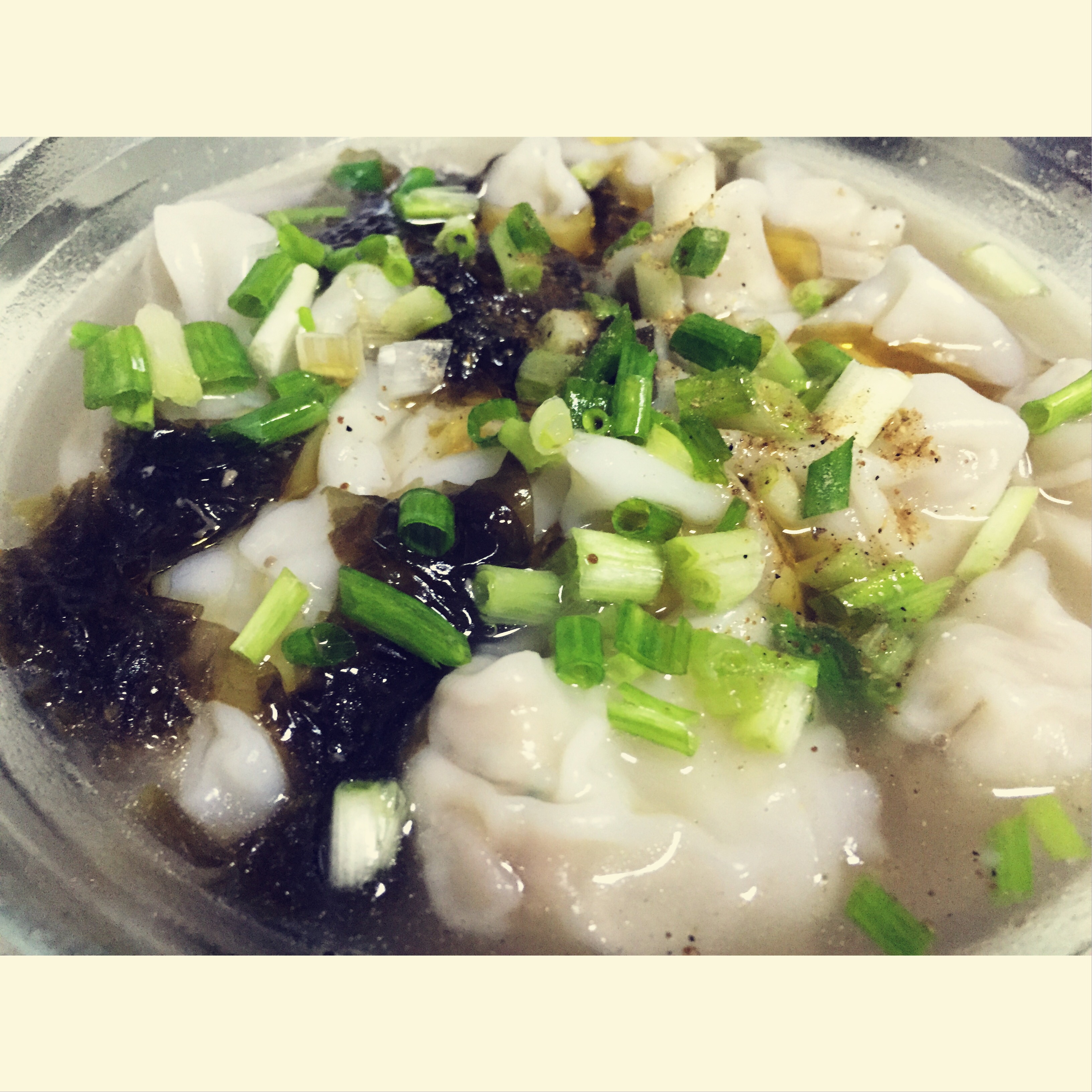 鲜肉小馄饨