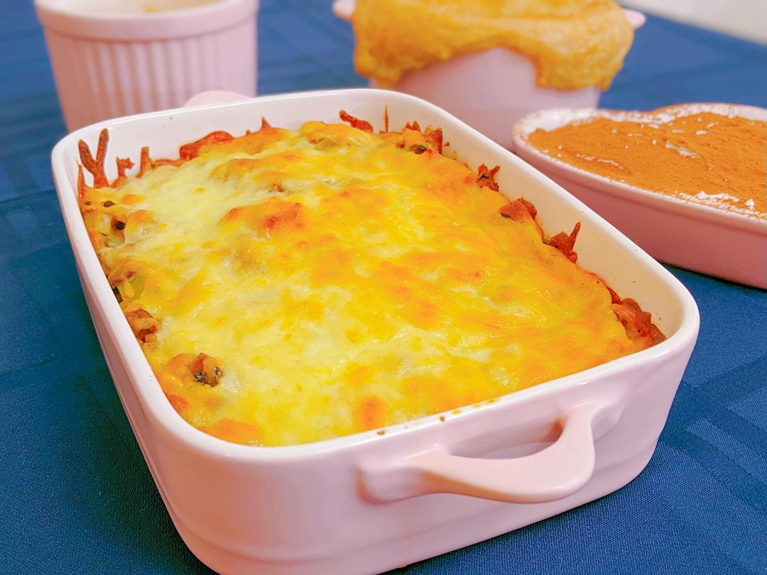 芝士焗饭（烤箱版）
