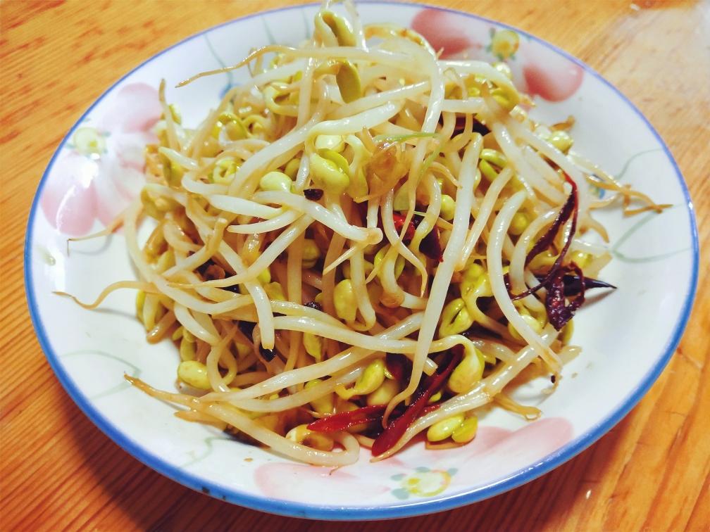 超快手、爆炒爽口黄豆芽