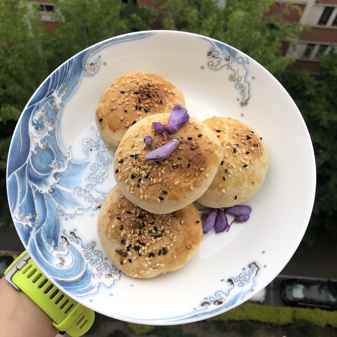 藏马蔷薇1做的紫藤花饼