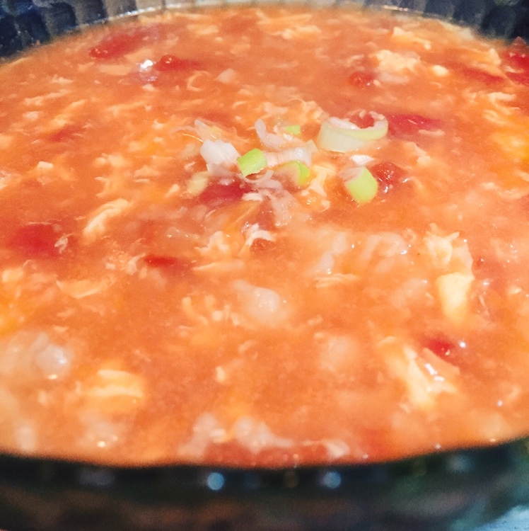 西红柿鸡蛋疙瘩汤
