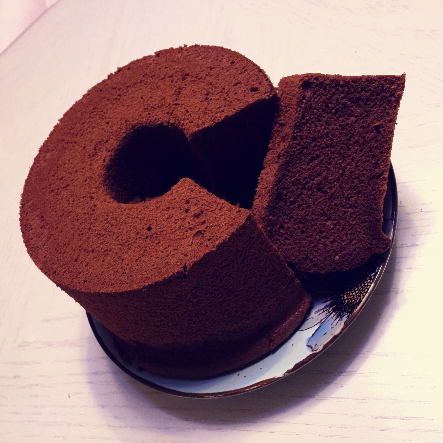 不消泡的巧克力戚风