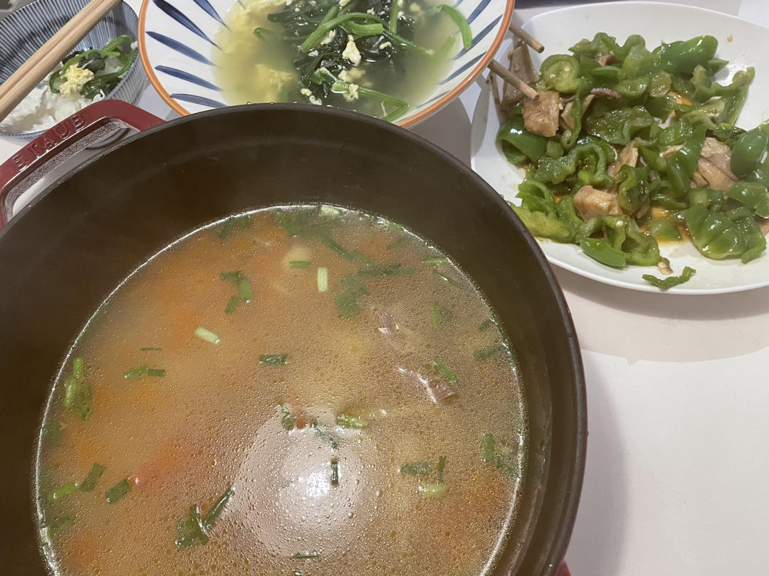 番茄土豆炖牛腩