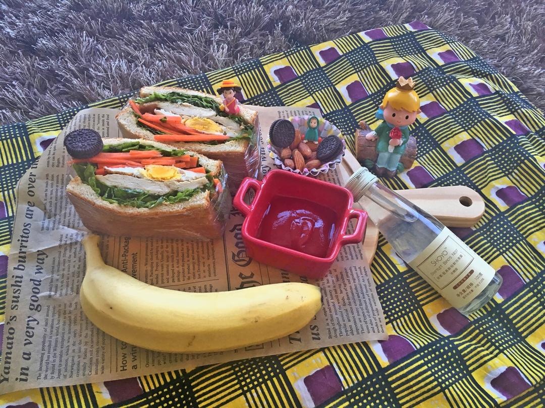 如何做超厚的沼三明治~详细tip！牛油果鸡蛋午餐肉三明治~