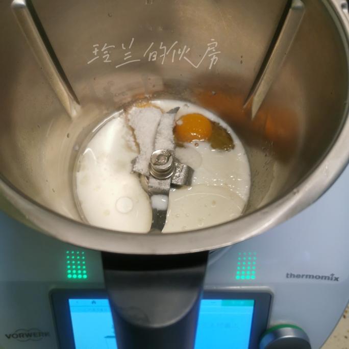 纯奶手撕吐司的做法 步骤1