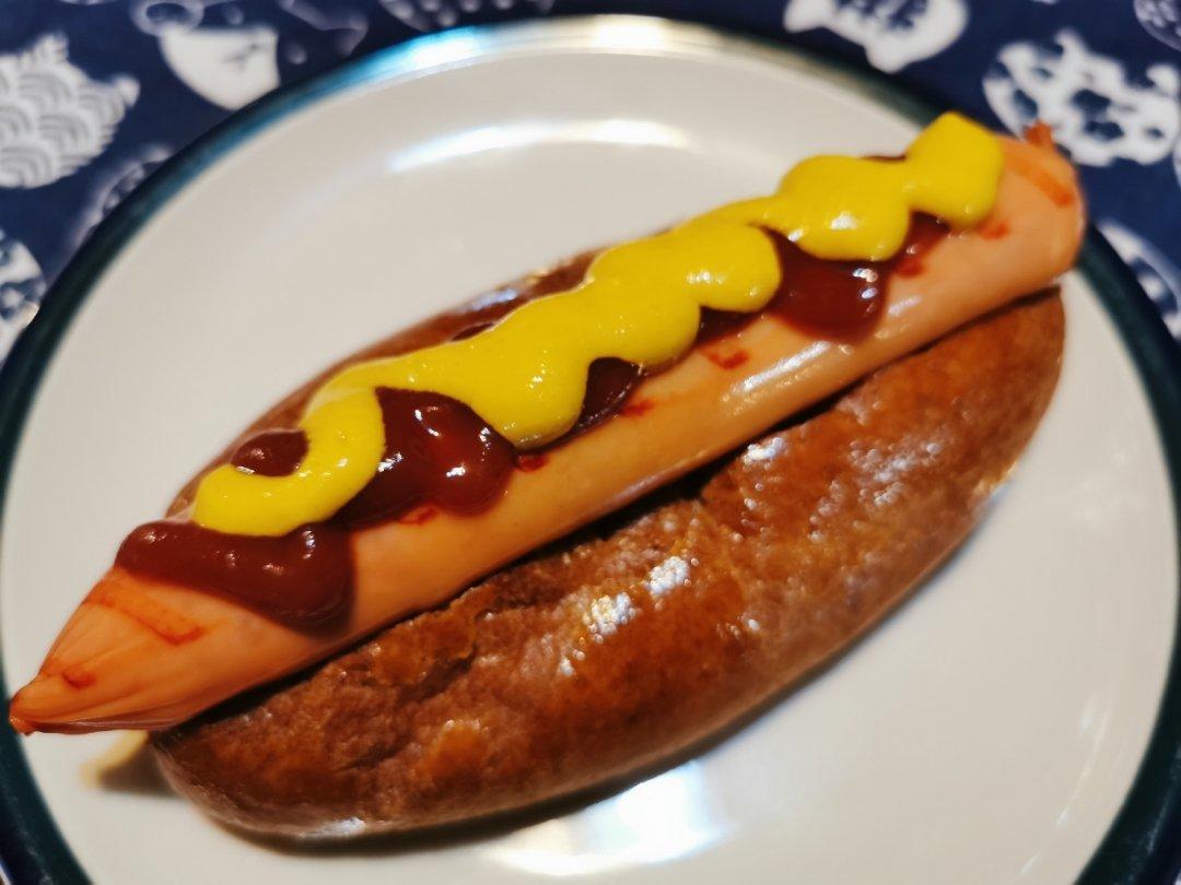【生酮低碳】热狗包hot dog，市售型汉堡包