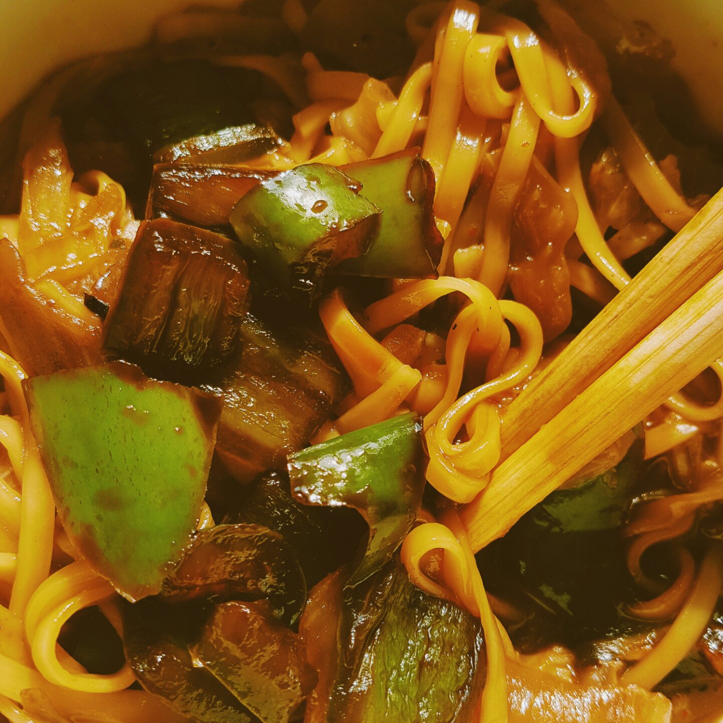 白菜炝锅面