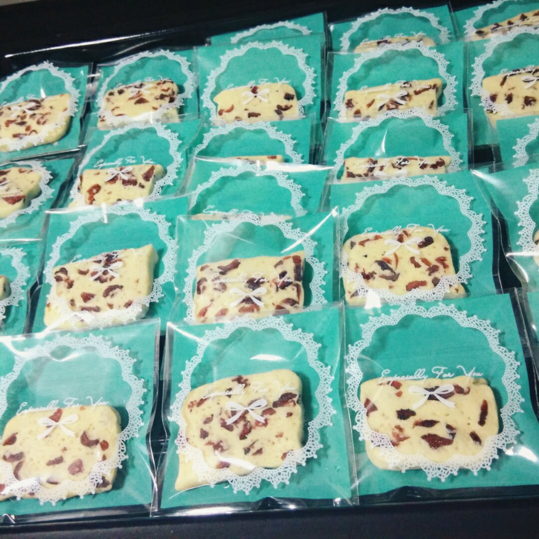 低糖少油版蔓越莓饼干