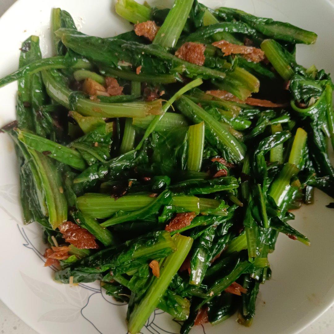 豆鼓鲮鱼油麦菜