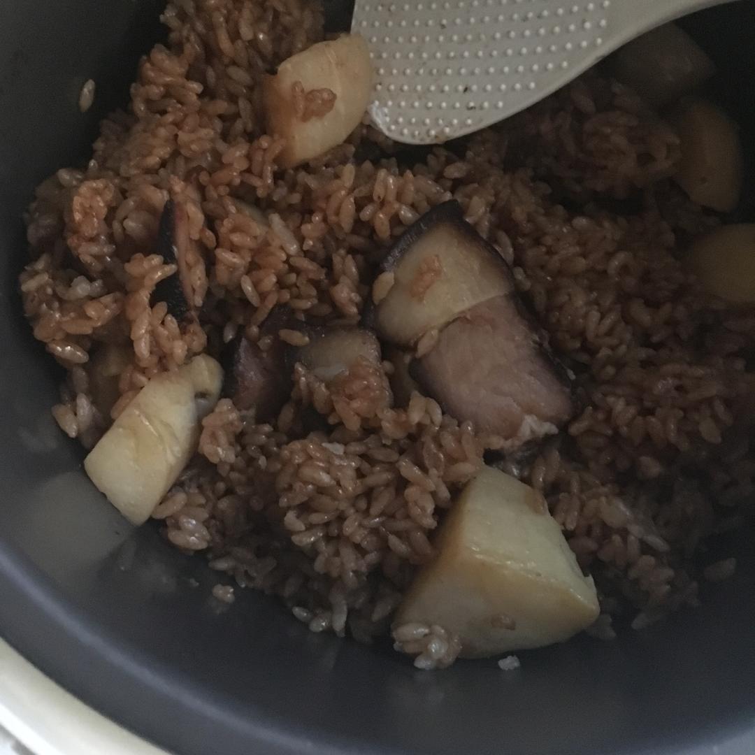 土豆腊味饭