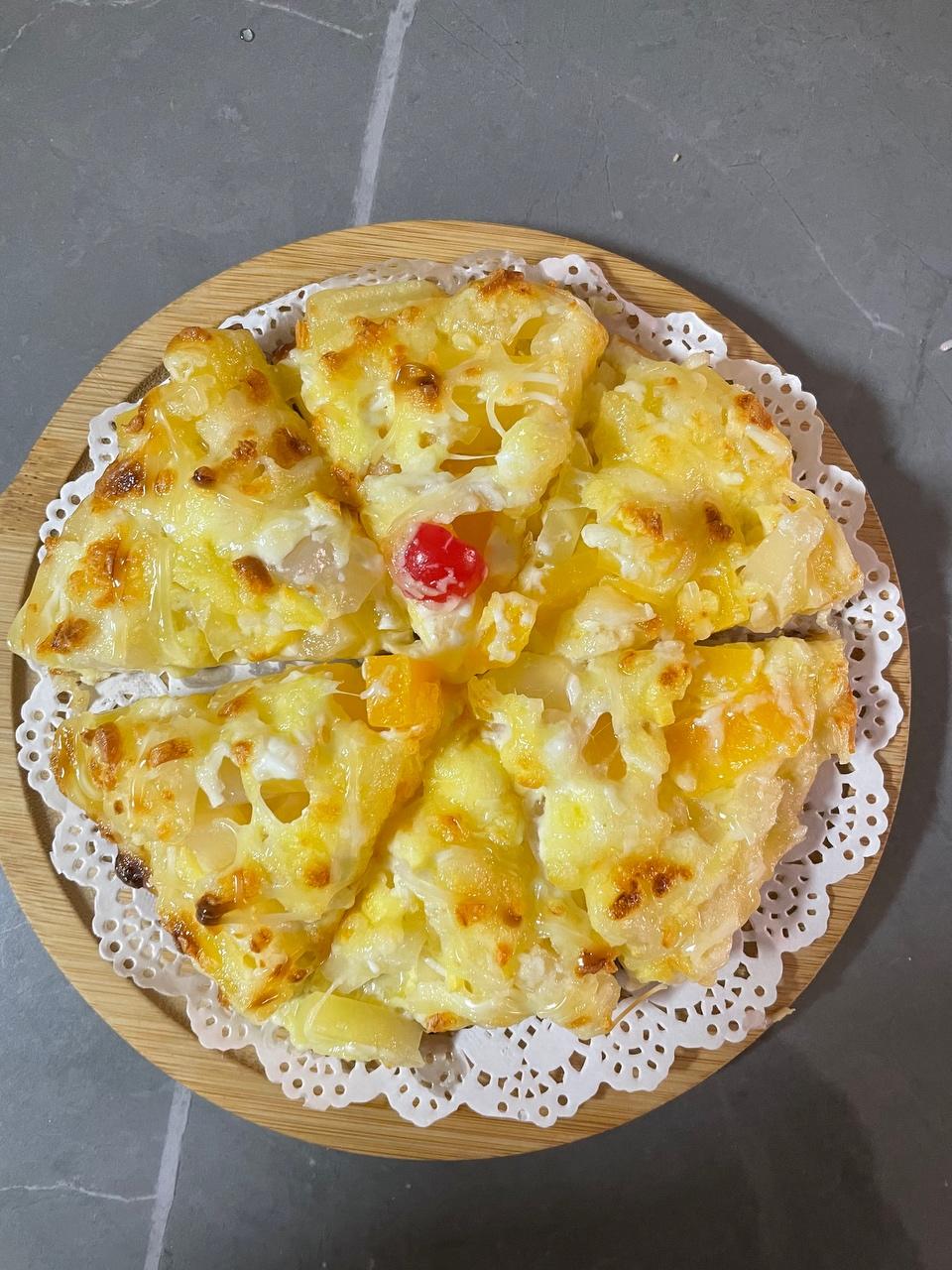 水果披萨的做法