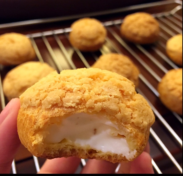 十分美味的酥皮泡芙