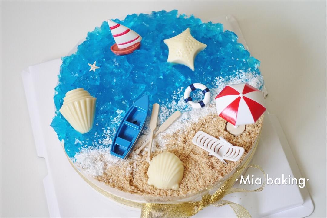 海洋酸奶慕斯蛋糕