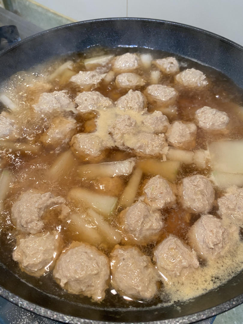 夏天不可错过的家常味--冬瓜丸子汤