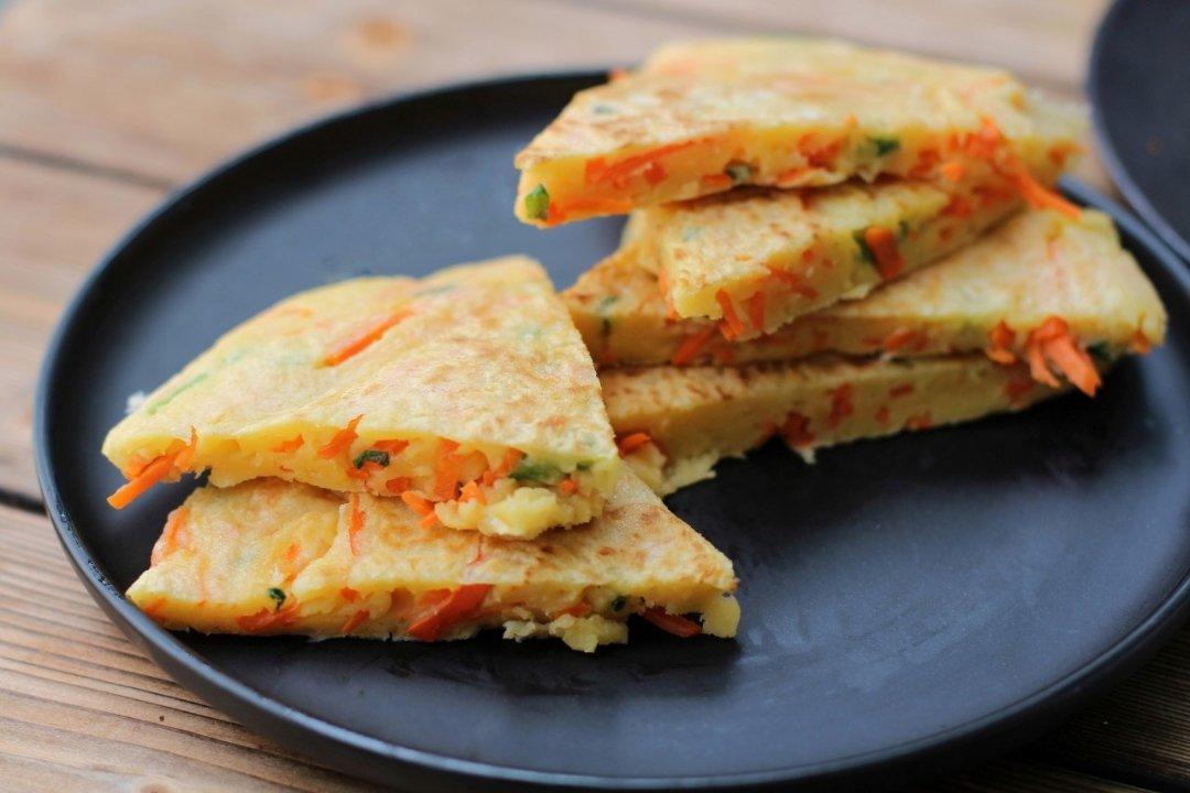 鸡蛋蔬菜煎饼