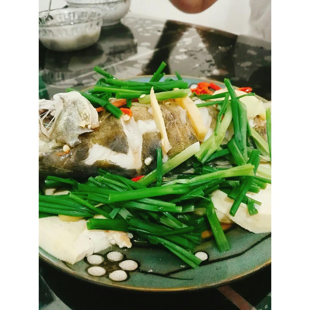 超入味清蒸鱼～清蒸鲈鱼桂花鱼（家常独创）