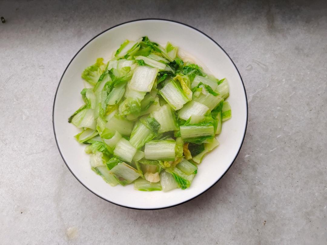 清炒毛白菜