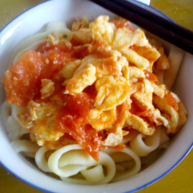 西红柿鸡蛋面
