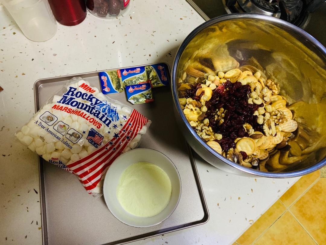 风靡吃货圈的雪花酥