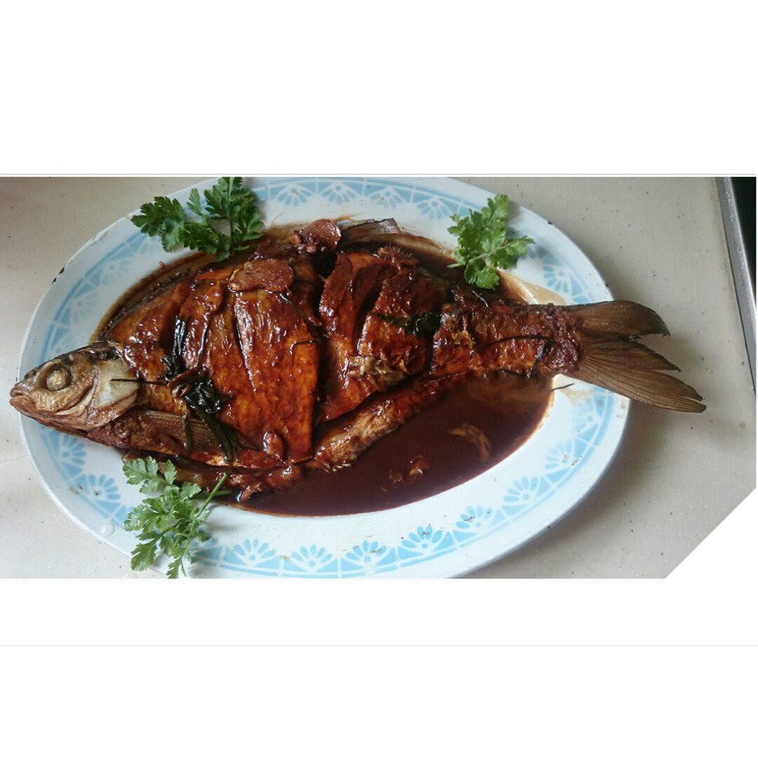 家常红烧扁鱼