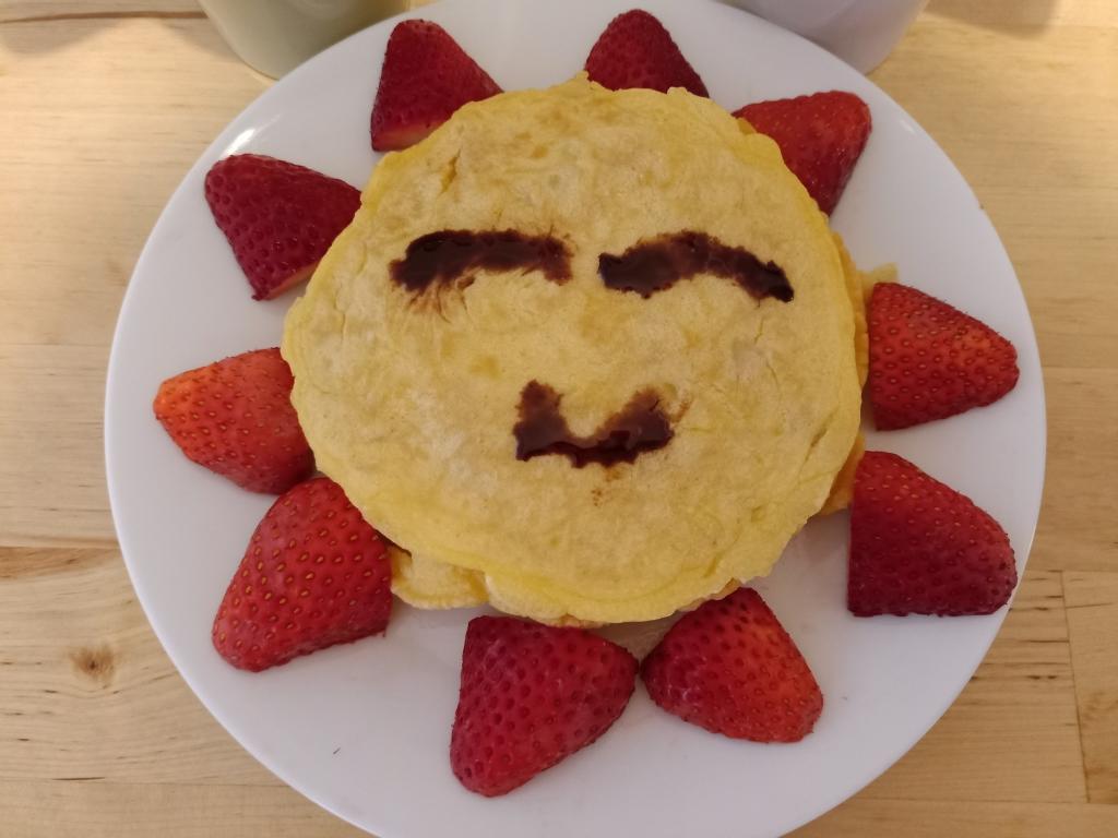 洋葱香肠鸡蛋饼