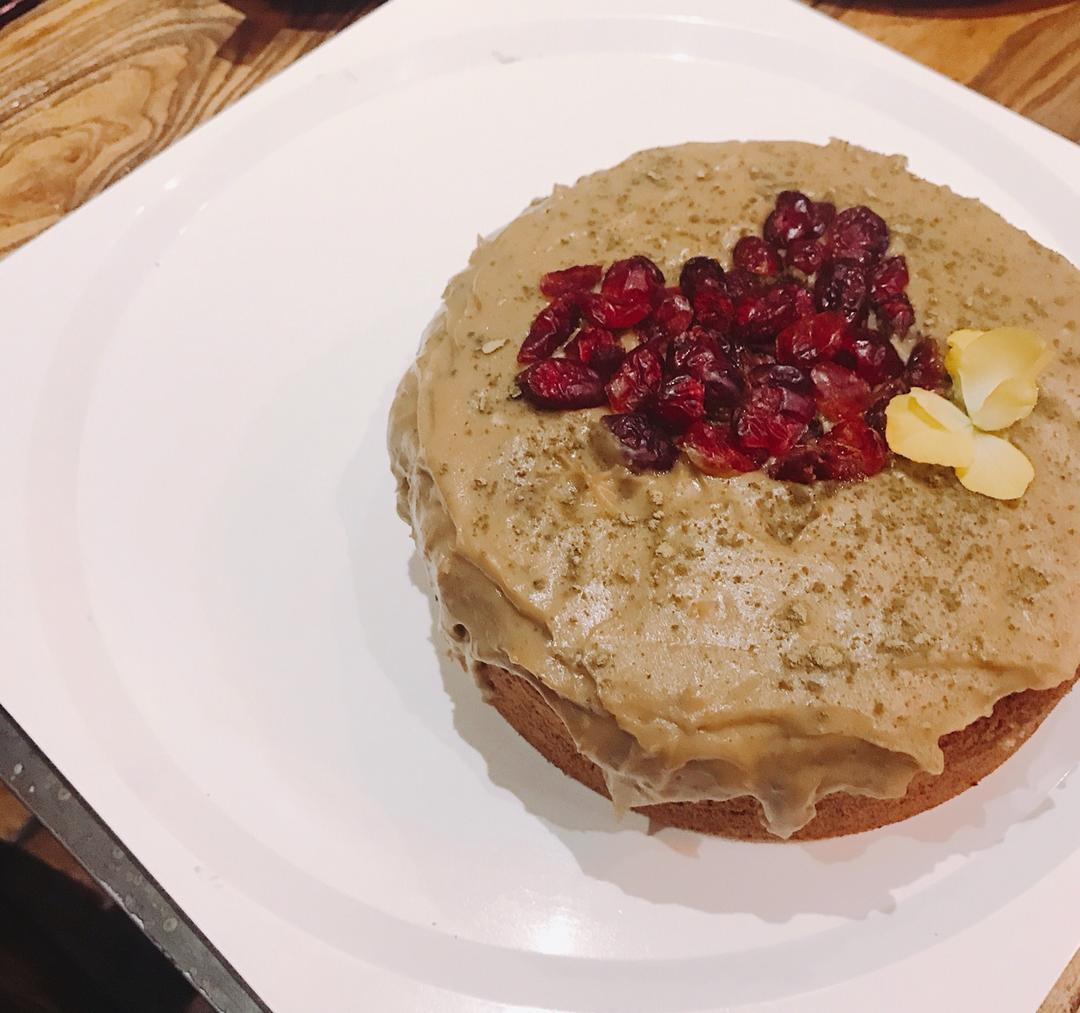 甄宝宝鲜花裸蛋糕