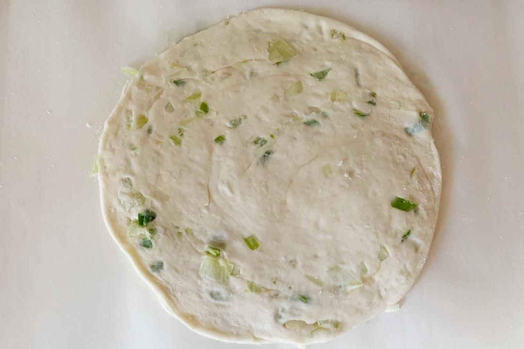 葱香四溢手抓饼