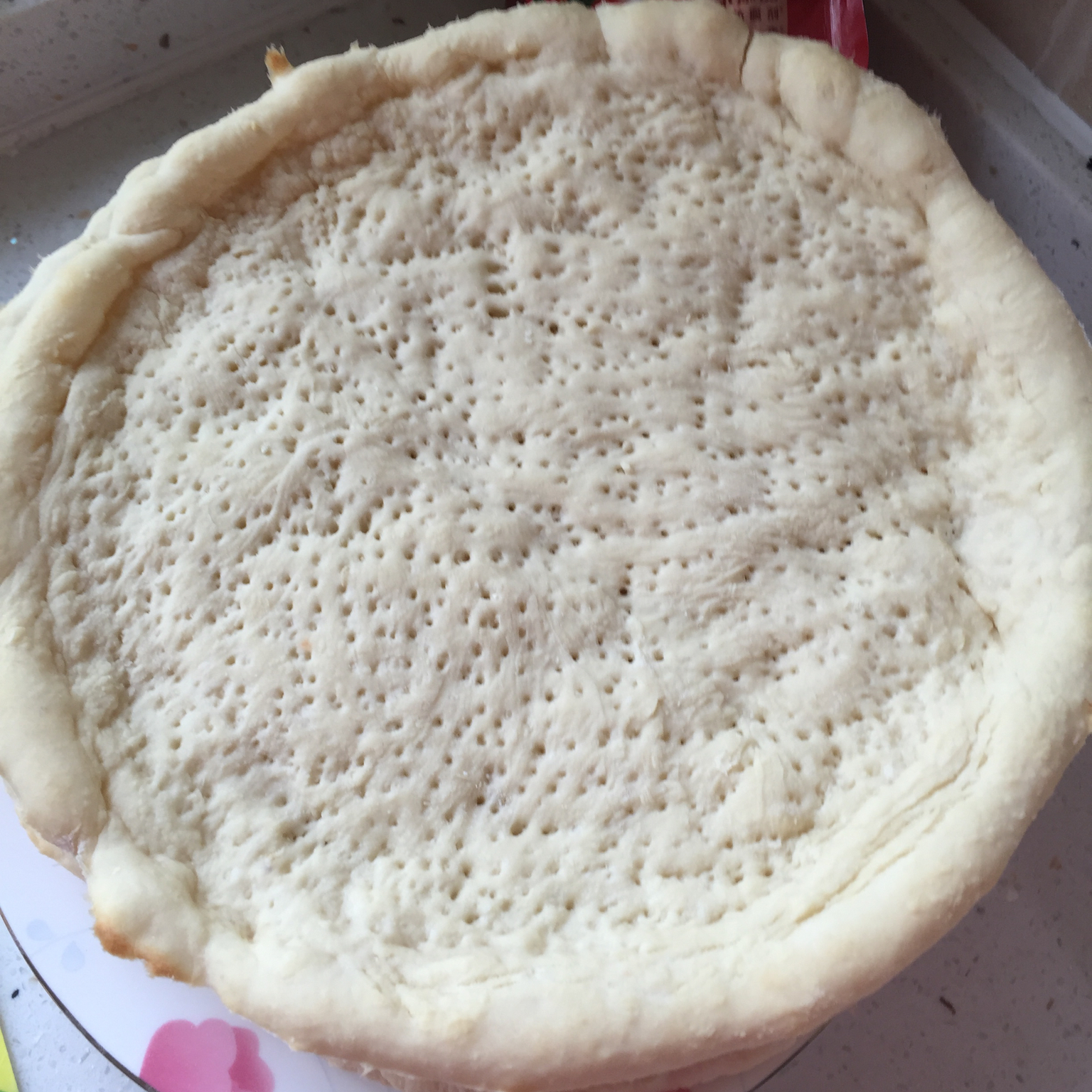 超简单披萨皮9寸