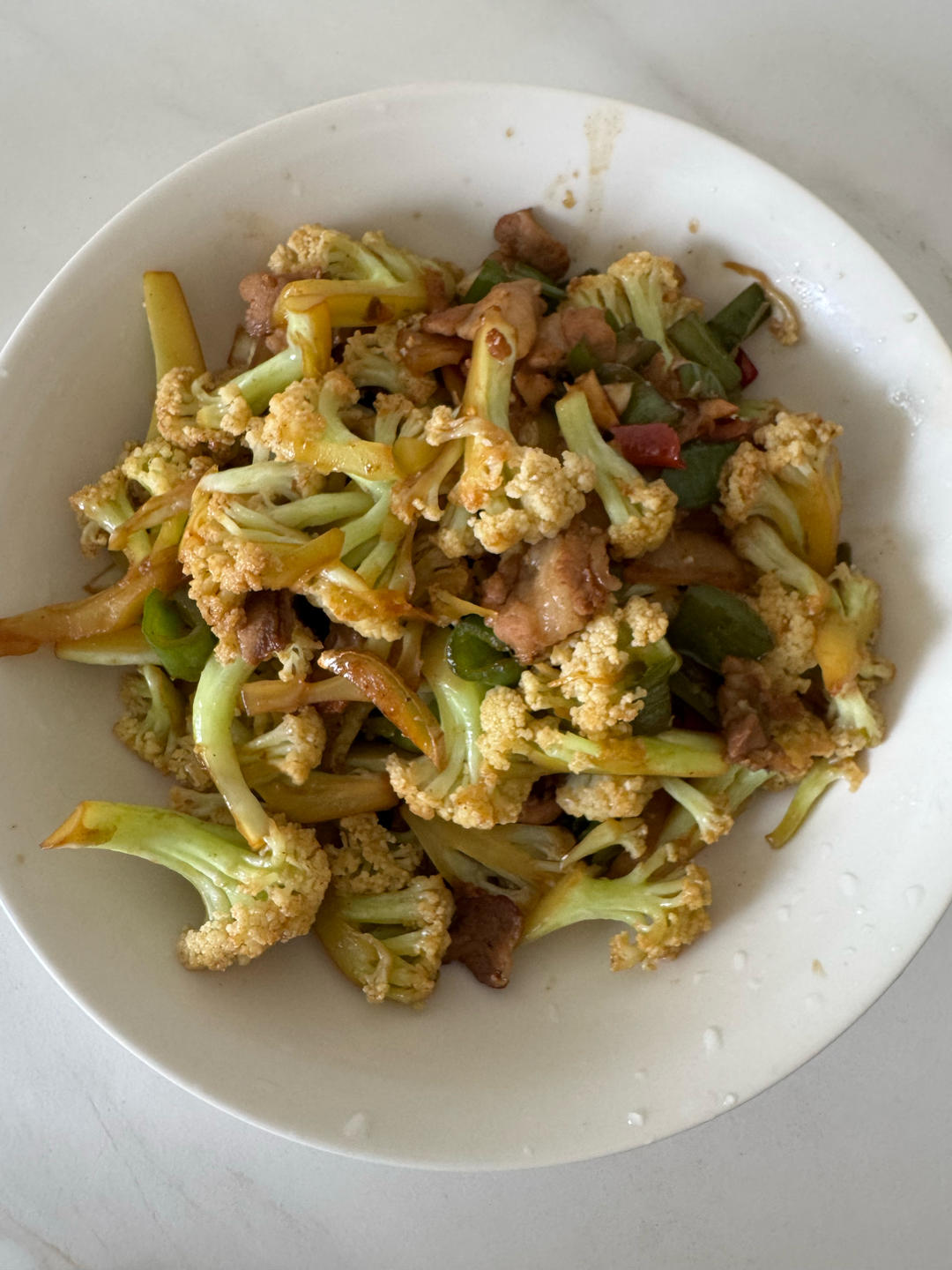 和饭店一个味道的干锅花菜