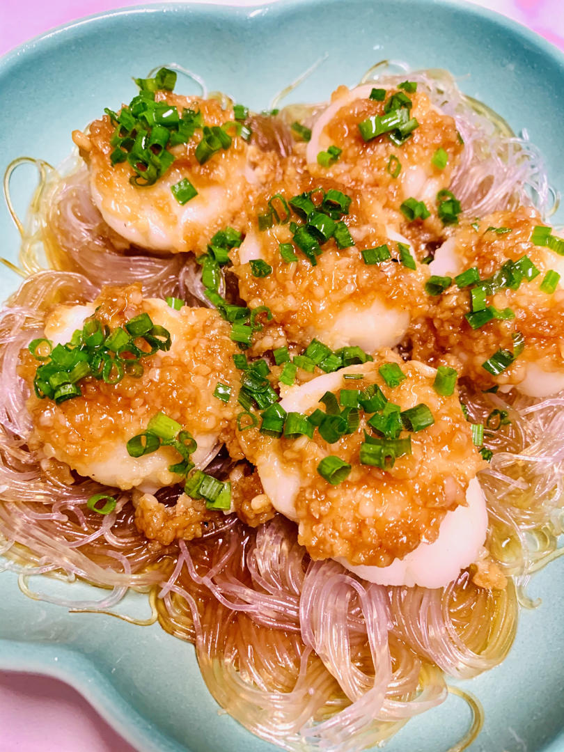 蒜蓉蒸带子