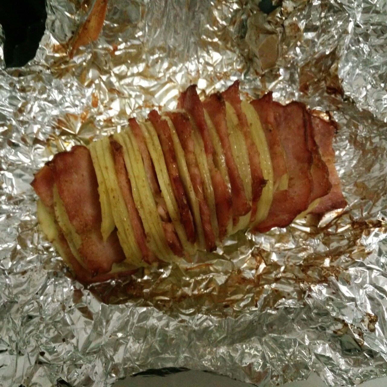 培根风琴烤土豆